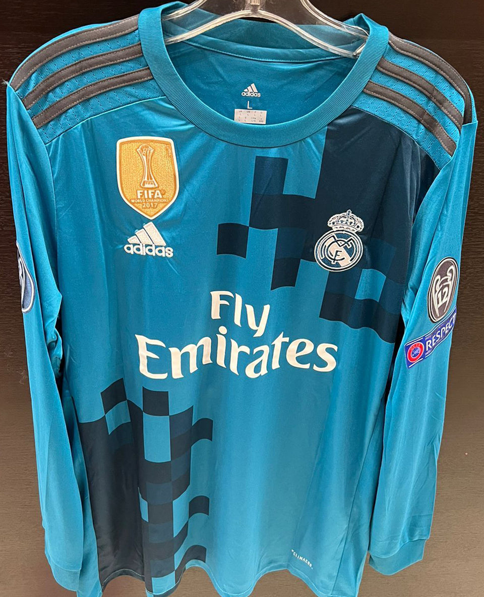 2017/18 real madrid parches/letras