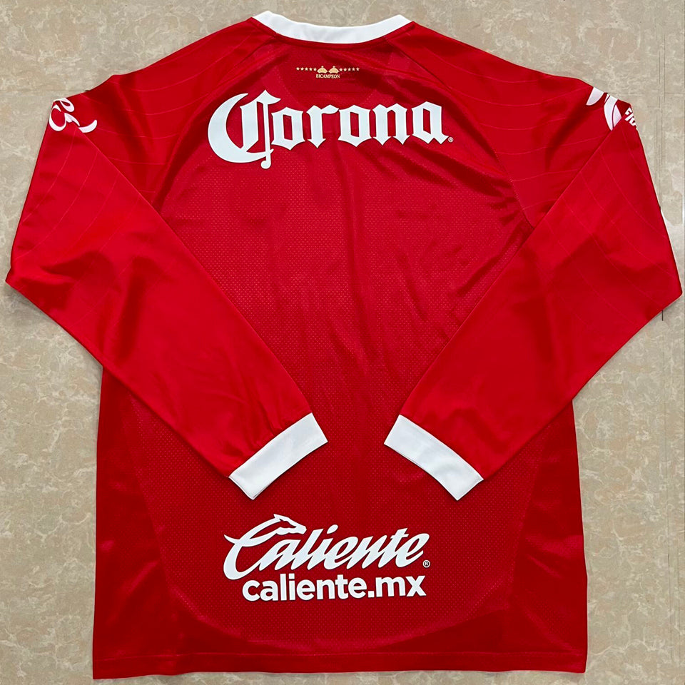 jersey 2026/27 deportivo toluca especial manga larga versión fan