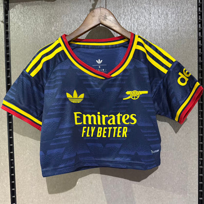 Jersey 2026/27 Arsenal Visitante Manga corta Mujer
