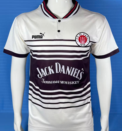 Jersey 1997/1998 ST PAULI Local Manga corta Versión Fan Retro