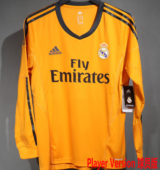 Jersey 2013/14 Real Madrid Especial Manga larga Versión Jugador Retro