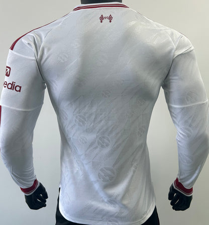 Jersey 2026/27 Liverpool Visitante Manga larga Versión Jugador
