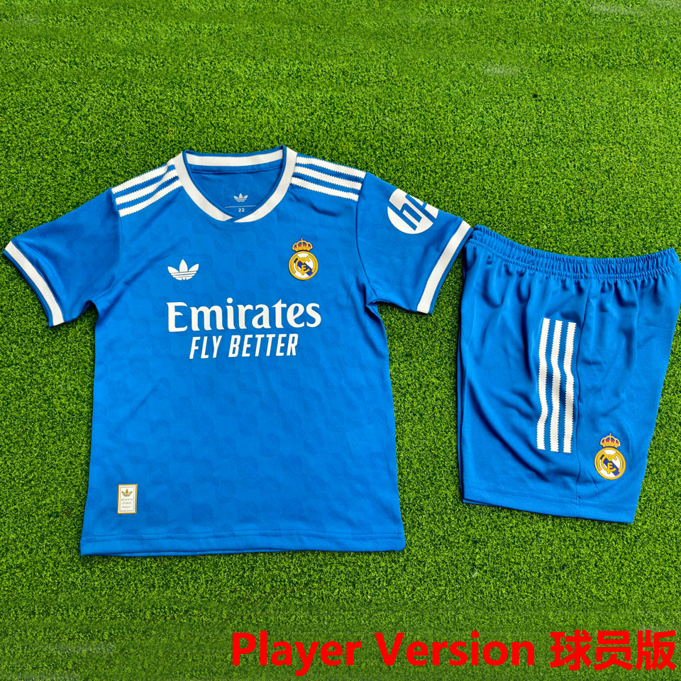 jersey 2025/26 real madrid tercero manga corta versión jugador