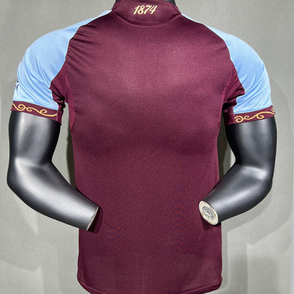 Jersey 2025/26 Aston Villa Local Manga corta Versión Jugador