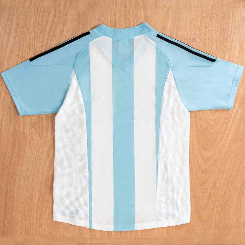 2002 argentina local versión fan selecciones retro