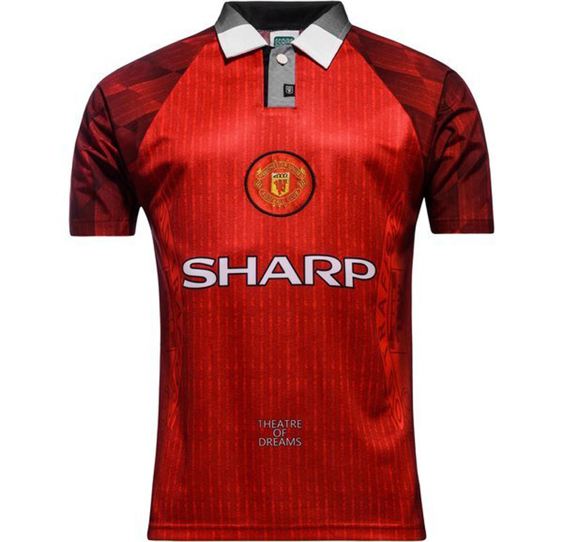 Jersey 1996/97 Manchester United Local Manga corta Versión Fan Retro