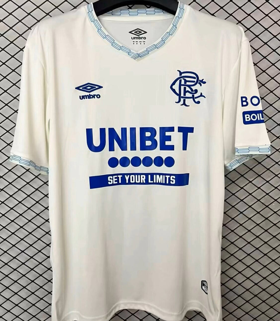 jersey 2026/27 glasgow rangers especial manga corta versión fan
