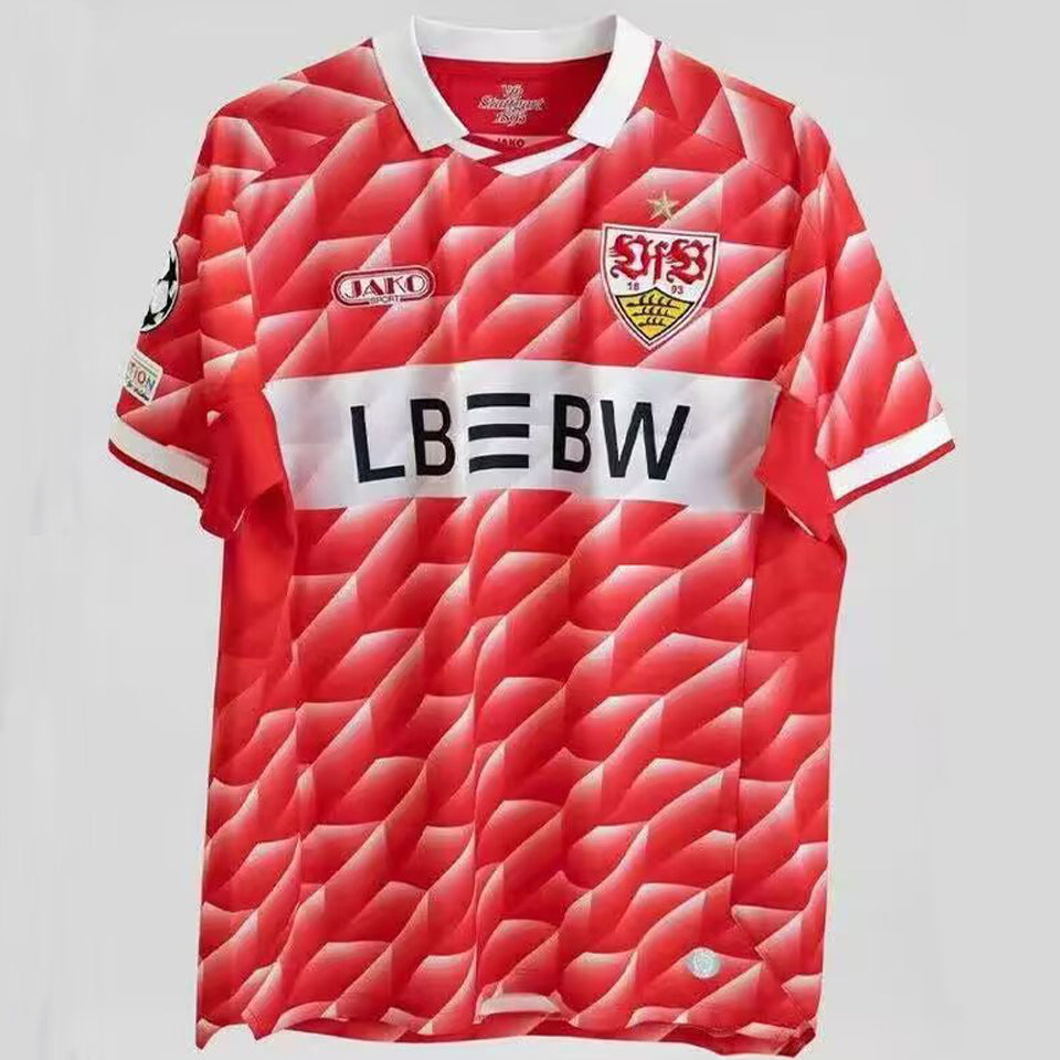 jersey 2026/27 vfb stuttgart  ucl especial manga corta versión fan