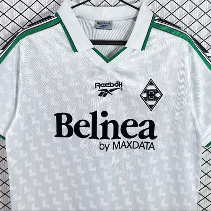 Jersey 1998/1999 Monchengladbach Local Manga corta Versión Fan Retro