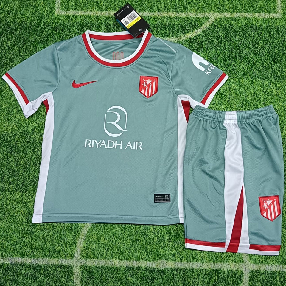 Jersey 2024/25 Atletico de Madrid Visitante Manga corta Niño