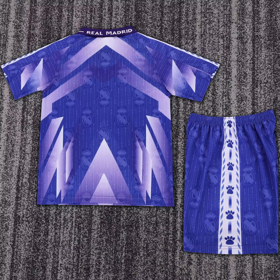 jersey 1966/97 real madrid visitante manga corta niño retro