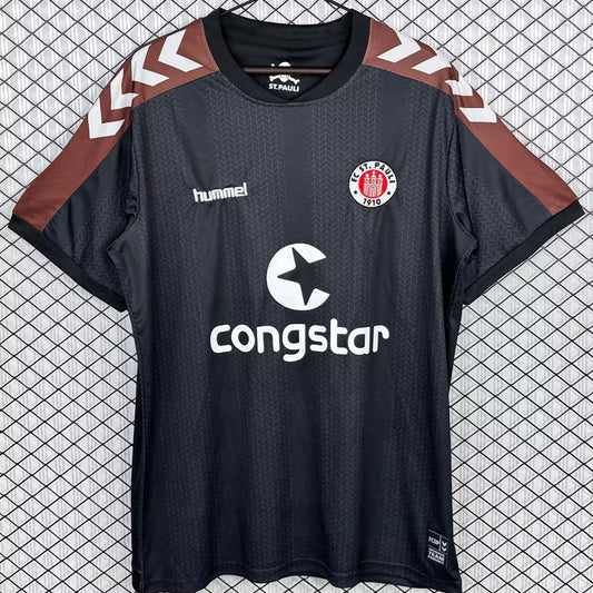 Jersey 2015/2016 ST PAULI Local Manga corta Versión Fan Retro