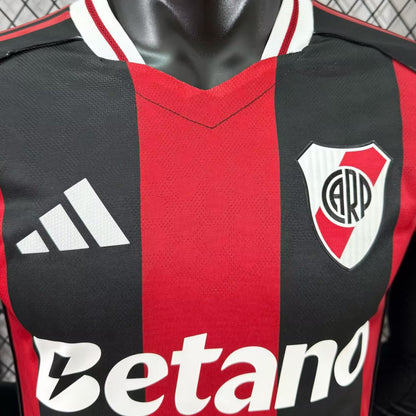 Jersey 2025/26 River Plate Visitante Manga larga Versión Jugador