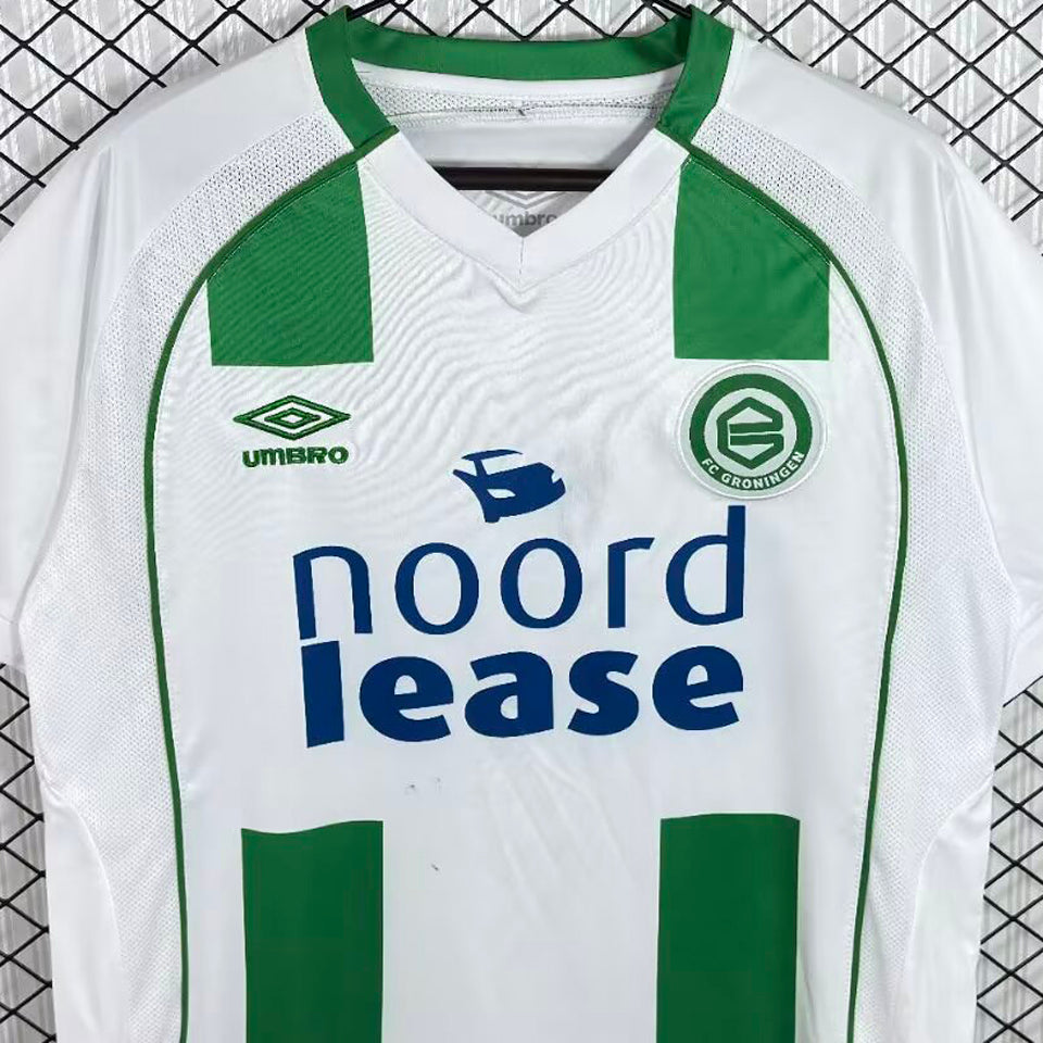 jersey 2007/2008 groningen local manga corta versión fan retro