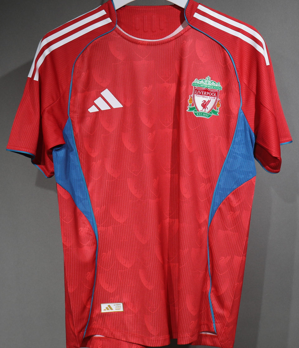 jersey 2025/26 liverpool especial manga corta versión jugador retro
