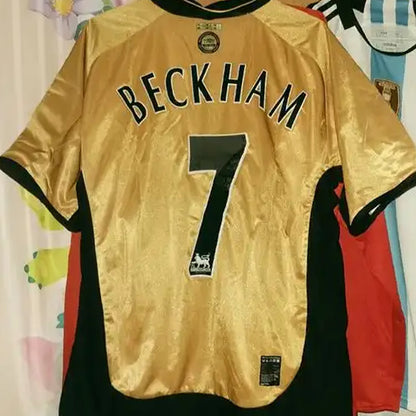 Jersey 2001/02 Manchester United Especial Manga larga Versión Fan Retro