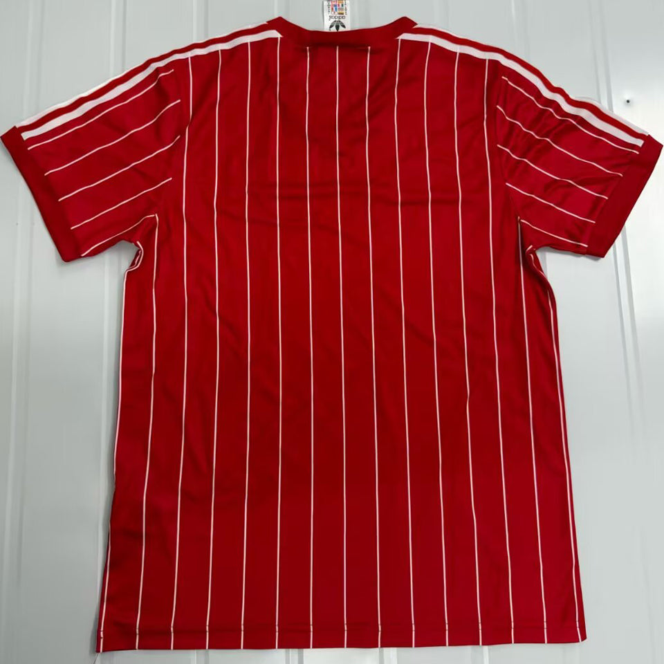 jersey 1982/1983 aberdeen local manga corta versión fan retro