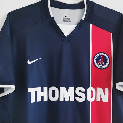 Jersey 2002/2003 PSG Local Manga corta Versión Fan Retro