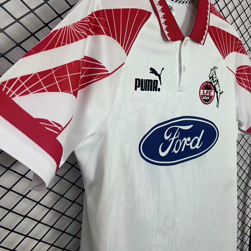 jersey 1996/97 1. fc koln local manga corta versión fan retro