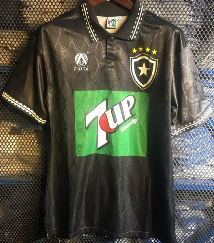 Jersey 1995 Botafogo Tercero Manga corta Versión Fan Retro