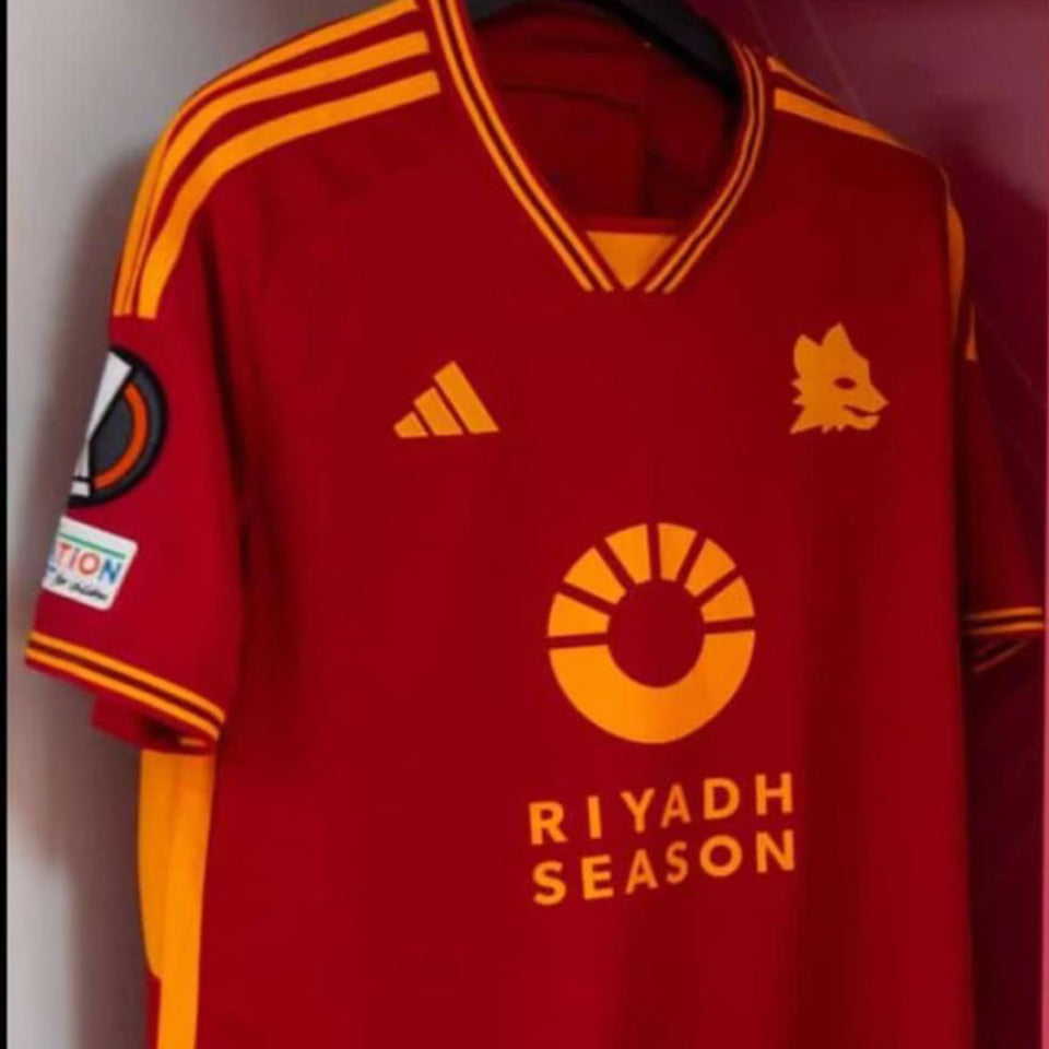 jersey 2023/24 roma local manga corta versión fan