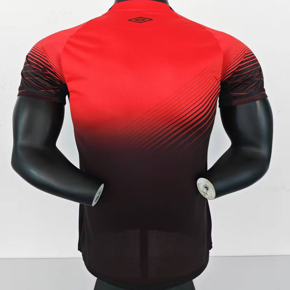 jersey 2025/26 athletico paranaense local manga corta versión jugador