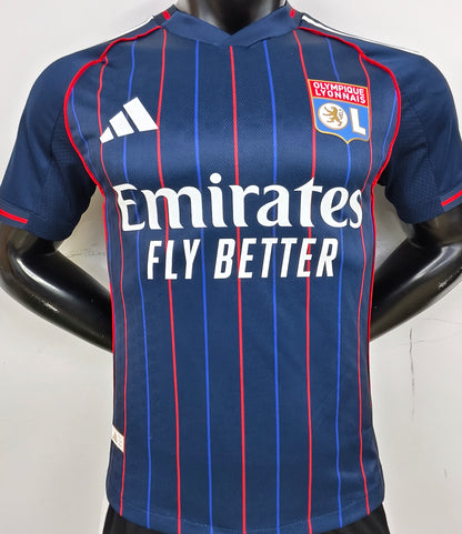 Jersey 2025/26 Lyon Visitante Manga corta Versión Jugador