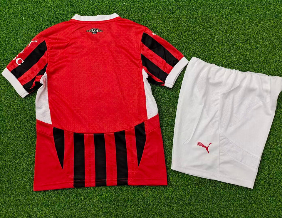 Jersey 2024/25 AC Milan Local Manga corta Versión Jugador