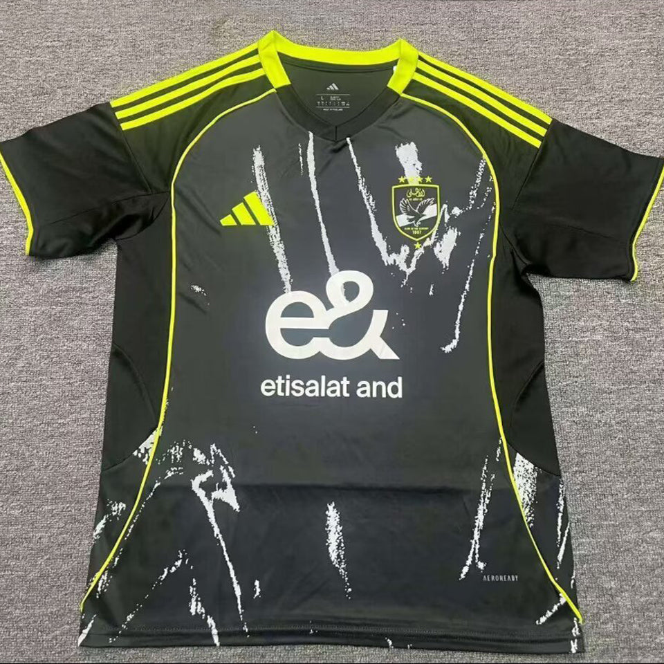 Jersey 2025/26 Al Ahly Visitante Manga corta Versión Fan