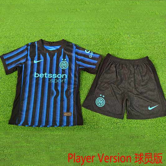 Jersey 2025/26 Inter Milan Local Manga corta Versión Jugador