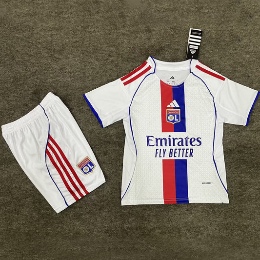 Jersey 2025/26 Lyon Local Manga corta Niño