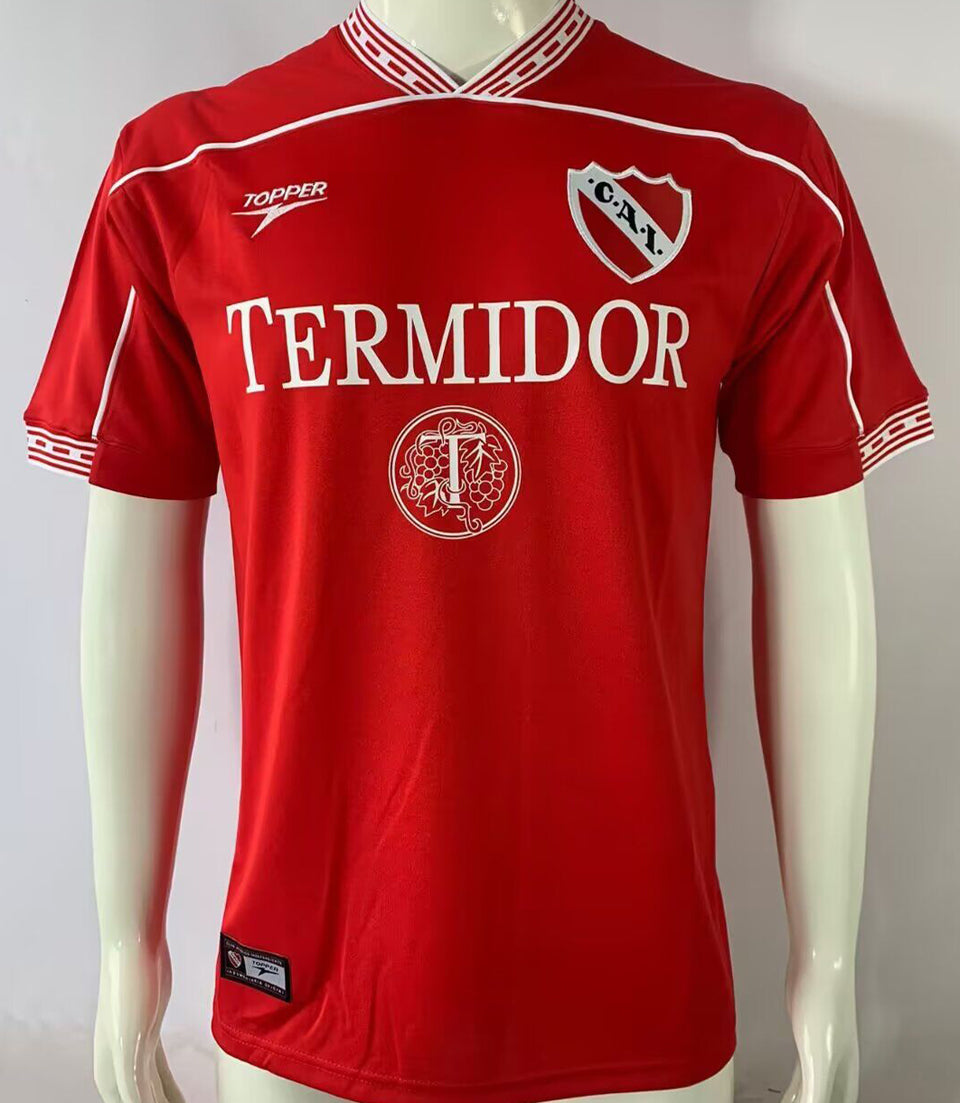 Jersey 1998/2000 Atlético Independiente Especial Manga corta Versión Fan Retro