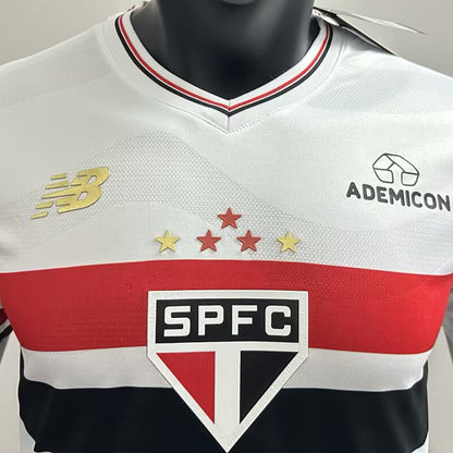 Jersey 2025/26 Sao Paulo Local Manga corta Versión Jugador