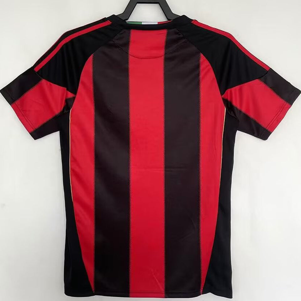 Jersey 2010/11 AC Milan Local Manga corta Versión Fan Retro
