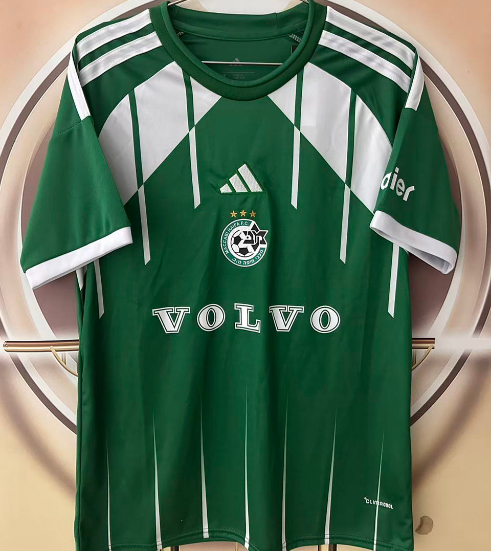 jersey 2026/27 maccabi haifa local manga corta versión fan