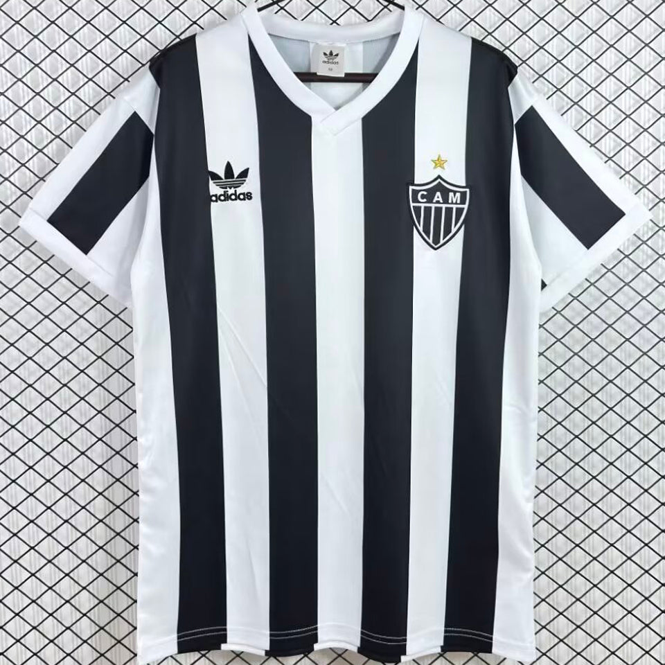 jersey 1983 at mineiro local manga corta versión fan retro