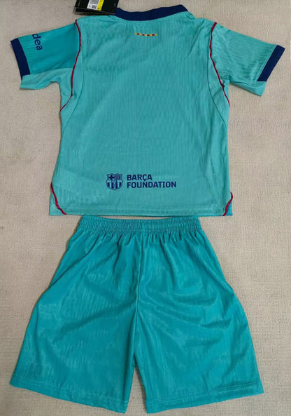 Jersey 2026/27 Barcelona Tercero Manga corta Niño