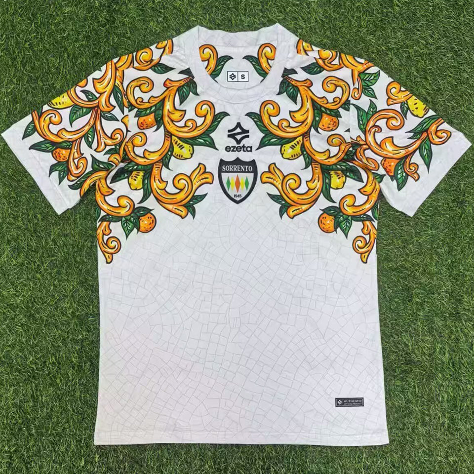 jersey 2025/26 sorrento fc visitante manga corta versión fan