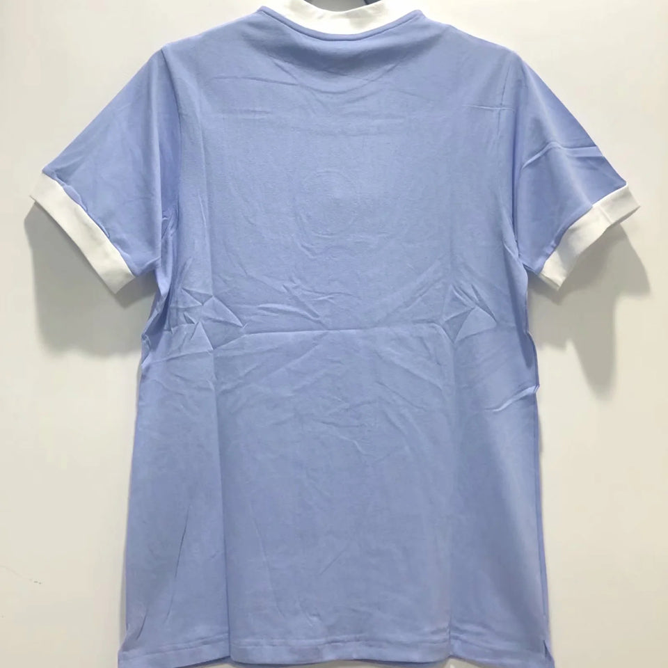 jersey 1972 manchester city local manga corta versión fan retro