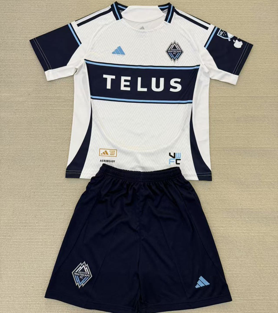 jersey 2025/26 vancouver whitecaps local manga corta niño