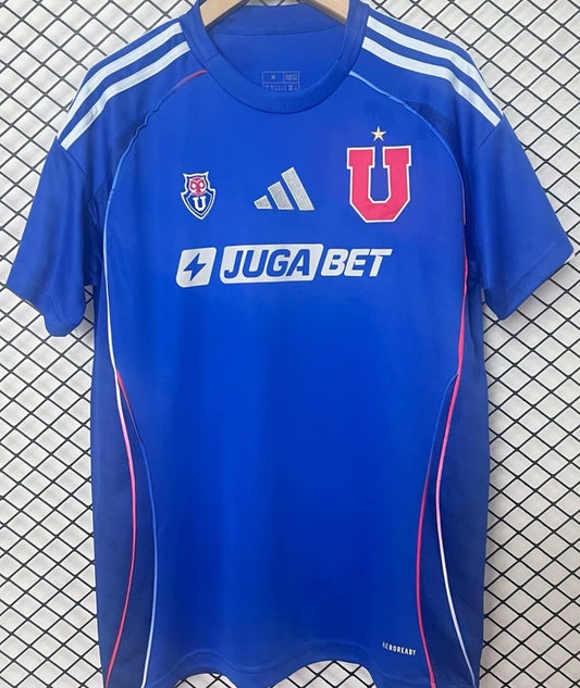 Jersey 2025/26 Universidad de Chile Local Manga corta Versión Fan