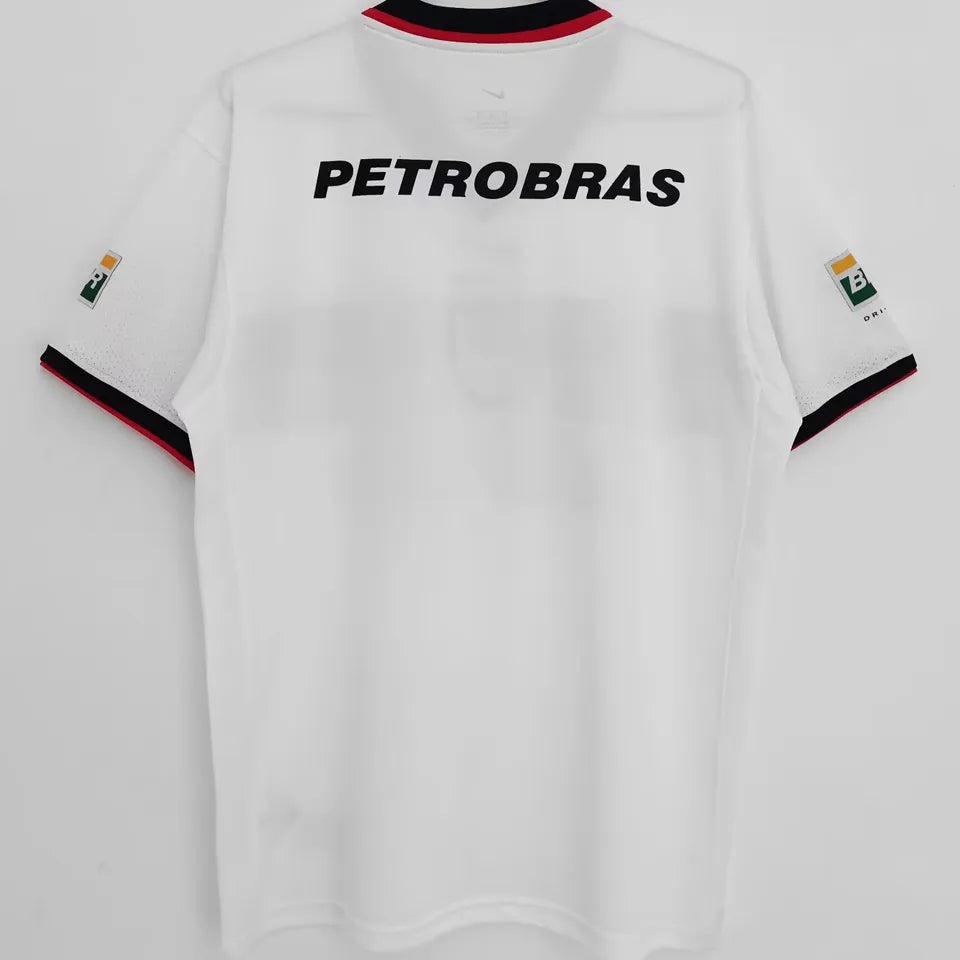 Jersey 2001 Flamengo Visitante Manga corta Versión Fan Retro