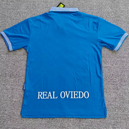 Jersey 1996/1997 Real Oviedo Local Manga corta Versión Fan Retro