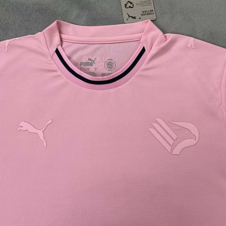 jersey 2025/26 palermo local manga corta versión fan