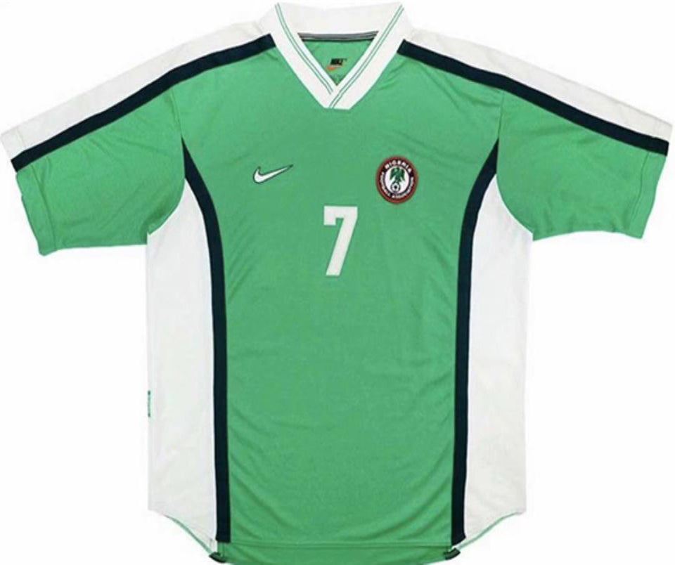 1998 nigeria local versión fan selecciones retro