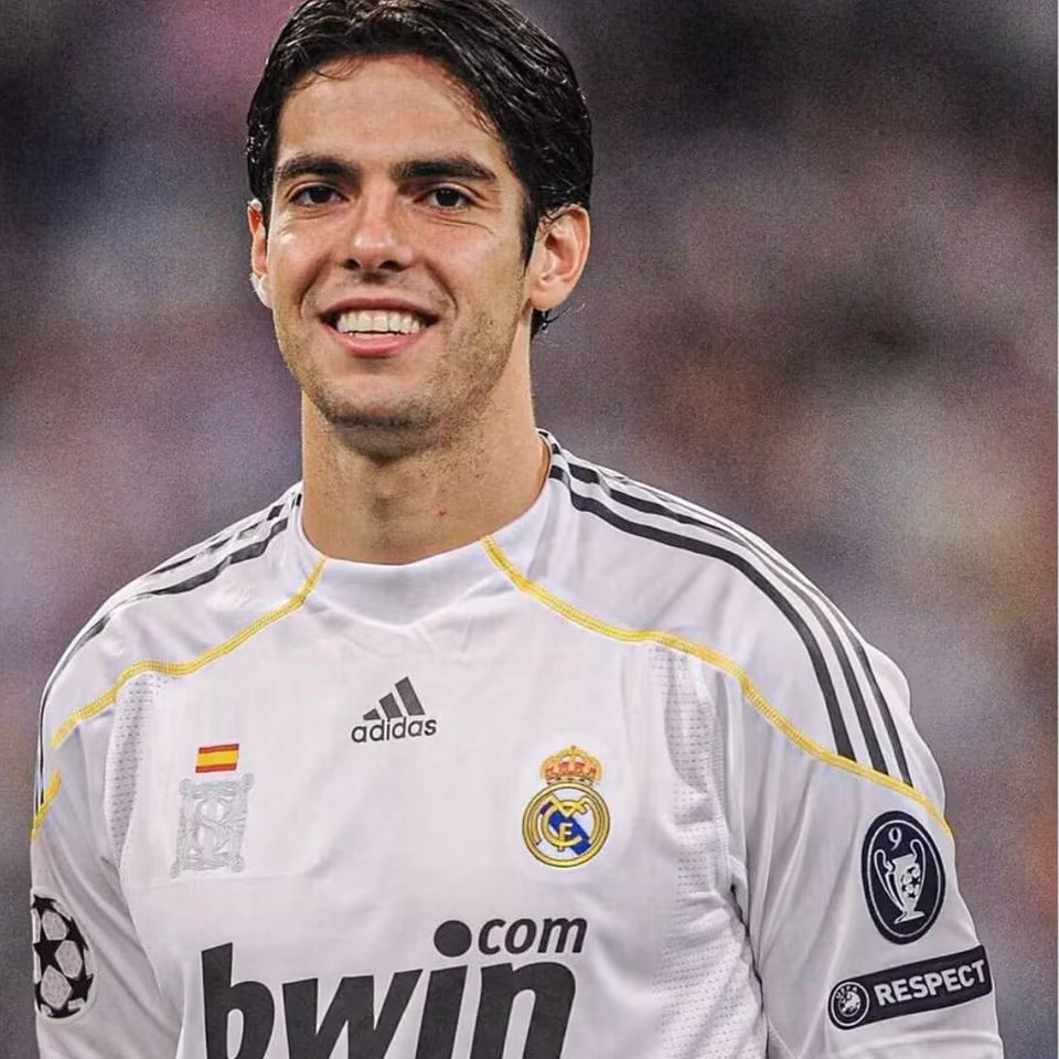 jersey 2009/10 real madrid local manga corta versión jugador retro