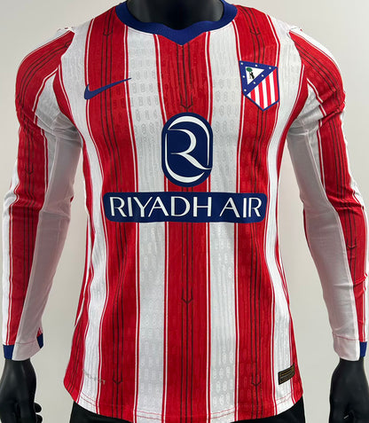 Jersey 2026/27 Atletico de Madrid Local Manga larga Versión Jugador