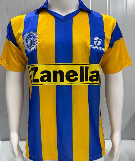 Jersey 1987/1988 Rosario Central Local Manga corta Versión Fan Retro