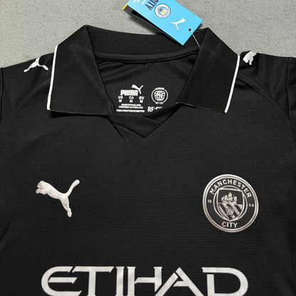 Jersey 2025/26 Manchester City Visitante Manga corta Mujer