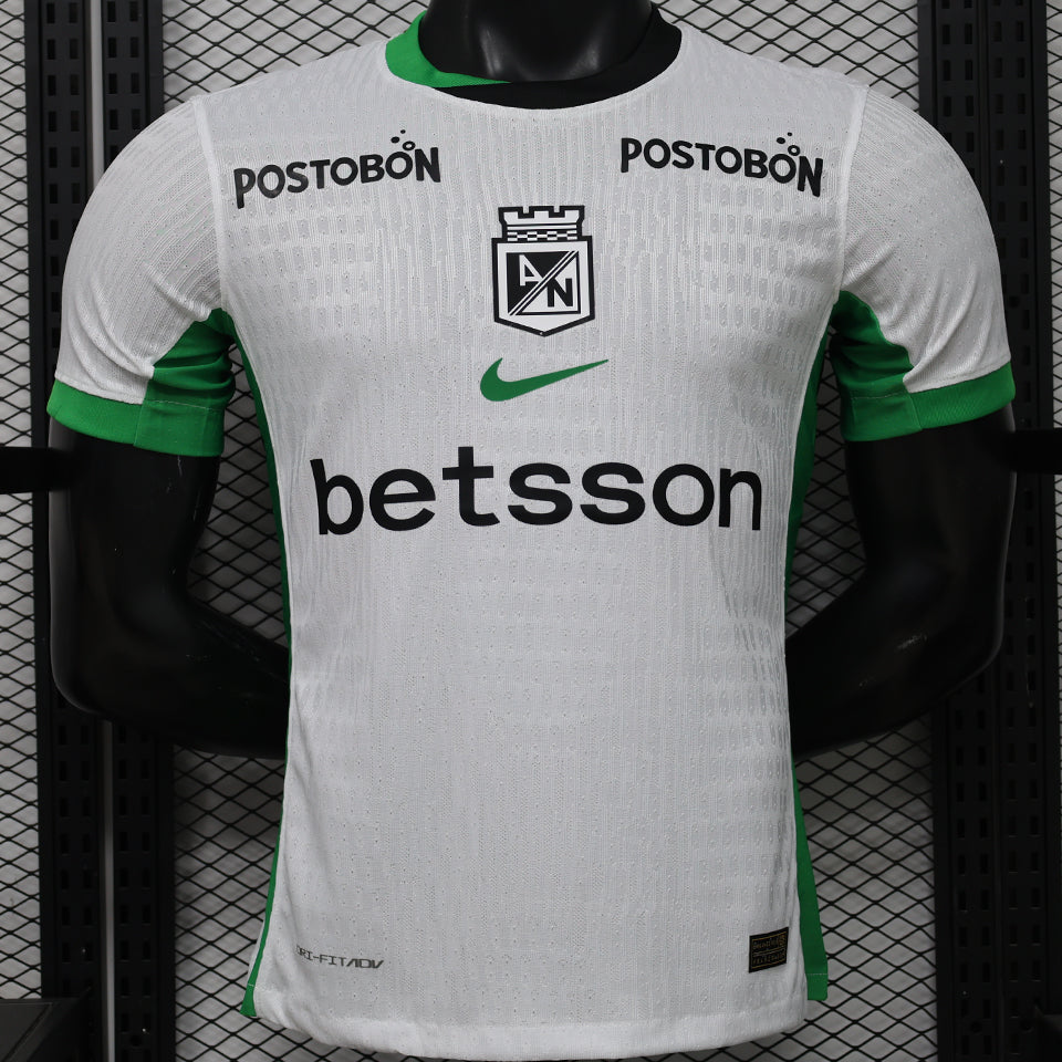 jersey 2026/27 atletico nacional visitante manga corta versión jugador
